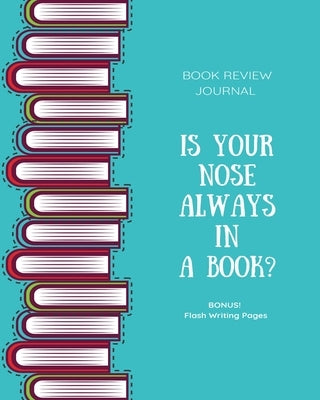 Book Review Journal: Keep Track, Log & Record Read Reviews, Bonus Flash Writing Pages, Reading Favorite Books, Notes, Book Lovers Club, Gif by Newton, Amy