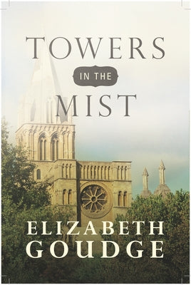 Paperback of Towers in the Mist by Hendrickson Publishers, showing the book cover with misty mountain towers illustration.