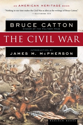 Cover of The Civil War book by Mariner Books featuring historic Civil War imagery and text on a plain background.