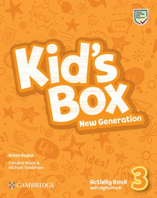 Kid's Box New Generation Level 3 Activity Book with Digital Pack British English by Nixon, Caroline