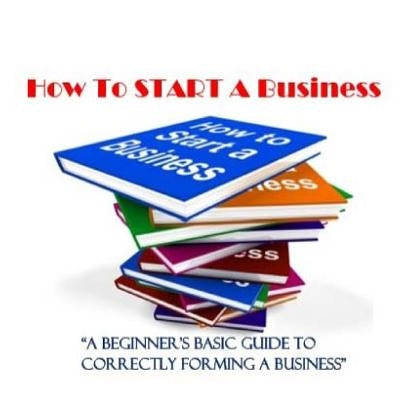 How To Start A Business: A Beginner's Guide to Correctly Forming A Business, Incorporation, LLC and 501 (C) (3) by Lee, Felicia J.