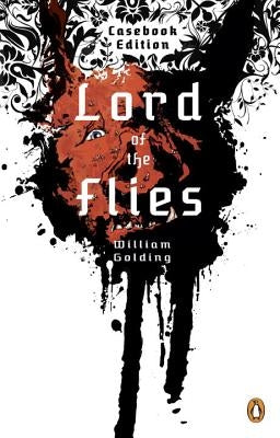 Paperback edition of Lord of the Flies by Penguin Books featuring the book cover with island and boys illustration.