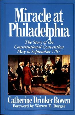 Paperback book titled "Miracle at Philadelphia" by Back Bay Books, showing the cover with historical illustration and title text.