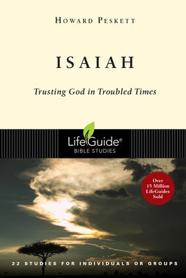 Paperback copy of Isaiah: Trusting God in Troubled Times by IVP Connect, featuring the book cover with title and author details.