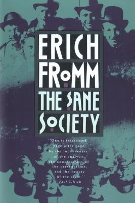 Paperback of The Sane Society by Holt McDougal, featuring a plain cover with the title and author name visible.