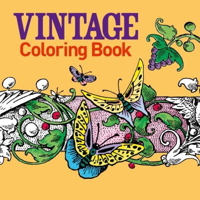 Vintage Coloring Book by Arcturus Publishing