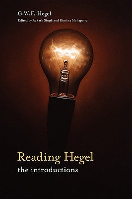 Reading Hegel: The Introductions by Hegel, G. W. F.