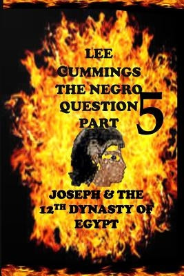 The Negro Question Part 5 Joseph and the 12th dynasty of Egypt Paperback Createspace Independent Publishing Platform