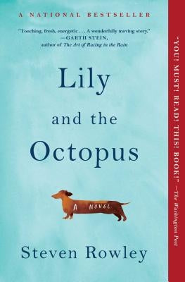 Paperback of Lily and the Octopus by Simon & Schuster featuring the book cover with colorful illustrations and title text.