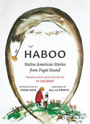 Paperback of Haboo: Native American Stories from Puget Sound featuring traditional illustrations and indigenous storytelling.