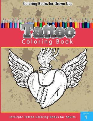 Tattoo Coloring Book by Publishing, Chiquita