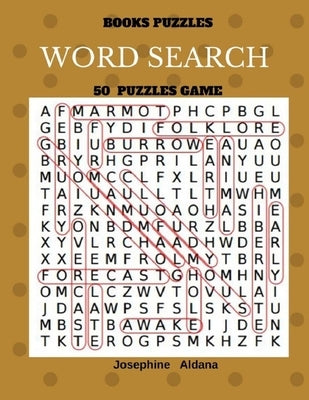 Books Puzzles Word Search 50 Puzzles Game: Large Print Word Find Paperback Createspace Independent Publishing Platform