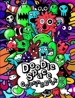 doodle space coloring book: : Relaxing & Inspiration Coloring Book For Adults and Kids by Store, Meuf