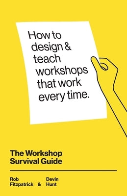 Book cover titled "The Workshop Survival Guide" by Independently Published with a colorful design and workshop-themed graphics.