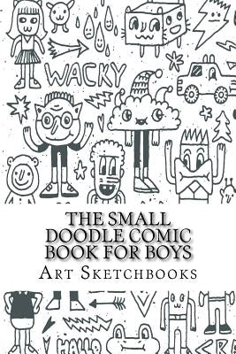 The Small Doodle Comic Book for Boys: Staggered, 6" x 9", 100 Pages by Sketchbooks, Art Journaling
