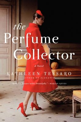 Cover of The Perfume Collector novel by Harper Paperbacks, featuring artistic floral and vintage-inspired design.