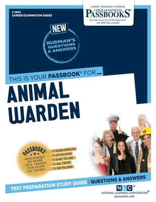 Animal Warden (C-1844): Passbooks Study Guide Volume 1844 by National Learning Corporation