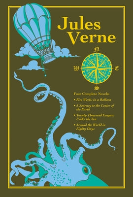Jules Verne: Four Novels Leather Canterbury Classics