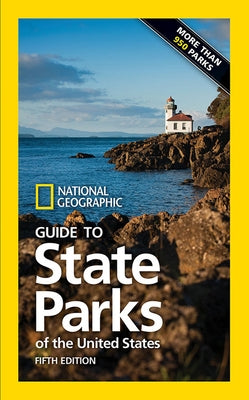 National Geographic Society paperback guidebook featuring state parks of the United States, 5th edition with colorful cover art.