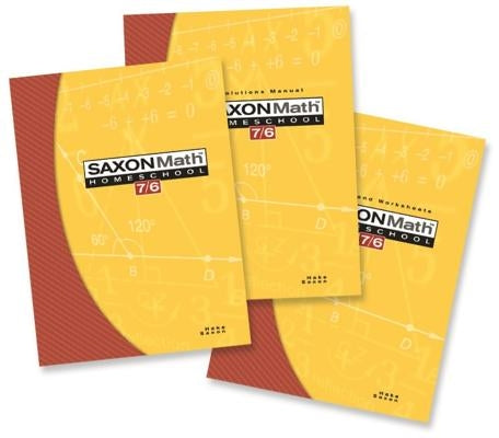 Saxon Math Homeschool 6th Grade Boxed Set Saxon Publishers