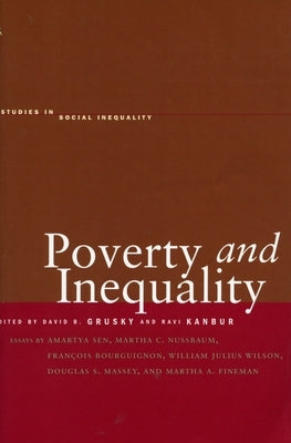 Poverty and Inequality Paperback Stanford University Press