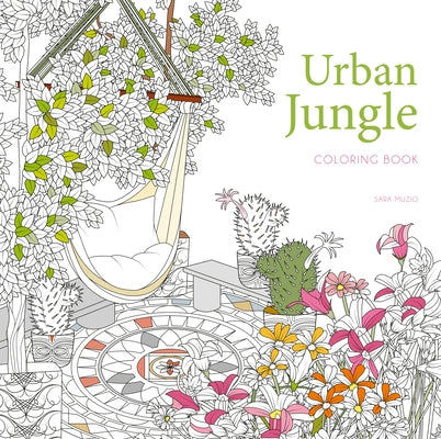 Urban Jungle Coloring Book paperback by White Star Publishers featuring jungle-themed illustrations for coloring.