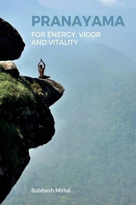 Paperback book titled "Pranayama for Energy, Vigor, and Vitality" by Notion Press, with a cover featuring calming imagery.