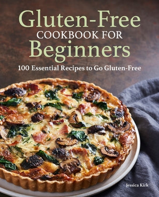 Paperback gluten-free cookbook by Rockridge Press featuring 100 beginner-friendly recipes for a gluten-free diet.