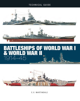Battleships of World War I & World War II: 1914-45 by Martindale, E. V.