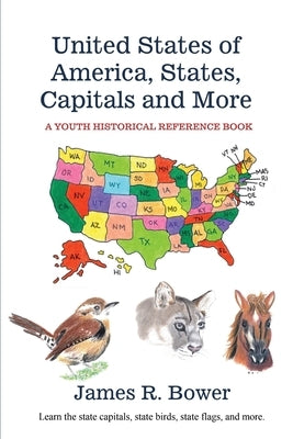 United States of America, States, Capitals and More Paperback Average Dog Publishing