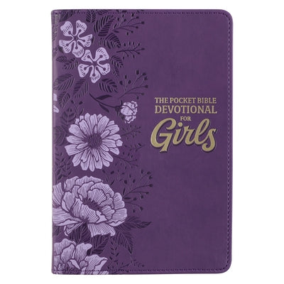 Pocket Bible Devotional for Girls Faux Leather Leather Christian Art Gifts