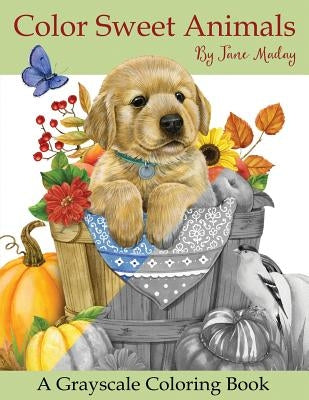 Color Sweet Animals: A Grayscale Coloring Book Paperback Createspace Independent Publishing Platform