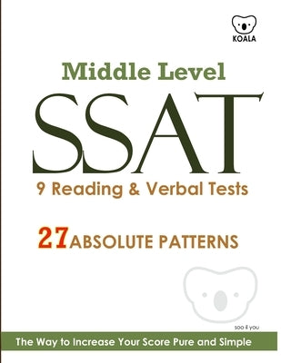 SSAT 9 Reading & Verbal Tests: +20 Hidden Rules in Verbal Paperback Createspace Independent Publishing Platform