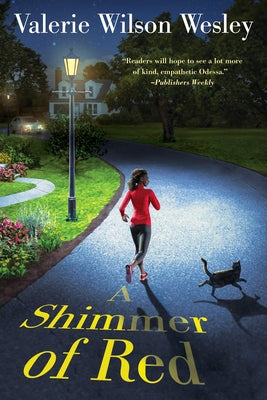 A Shimmer of Red Paperback Kensington Cozies