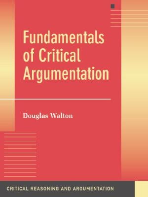 Paperback of Fundamentals of Critical Argumentation by Cambridge University Press, featuring a cover with text and design elements.