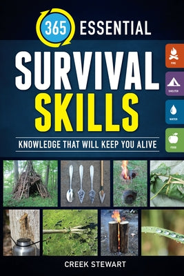 365 Essential Survival Skills: Knowledge That Will Keep You Alive by Stewart, Creek