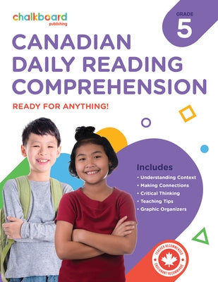Canadian Daily Reading Comprehension 5 Paperback Chalkboard Publishing