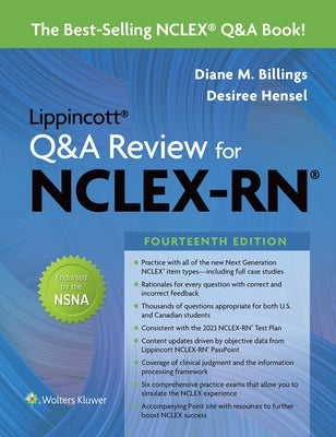 Lippincott Q&A Review for Nclex-RN by Billings, Diane