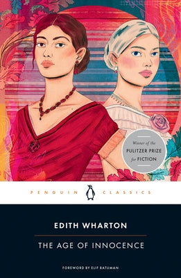 Paperback copy of The Age of Innocence by Penguin Group, showing the book cover with classic design and title text.