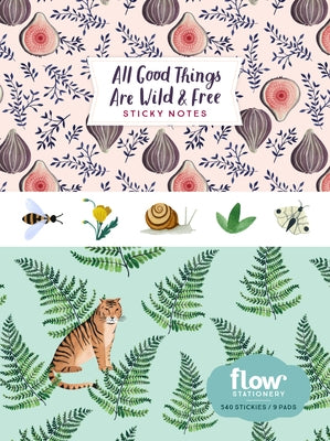 All Good Things Are Wild and Free Sticky Notes by Smit, Irene