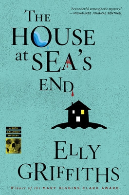 Paperback of The House at Sea's End by Mariner Books, featuring a cover with a mysterious seaside house and dark, moody artwork.