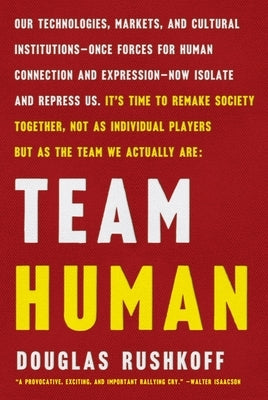 Paperback of "Team Human" by W. W. Norton & Company featuring the book cover with bold title text and modern design.