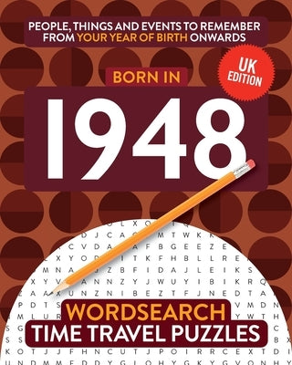 Born in 1948: Your Life in Wordsearch Puzzles Paperback Big Red Button Books