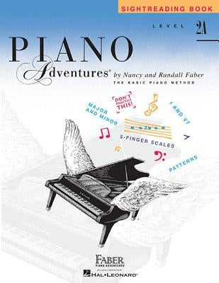 Level 2a - Sightreading Book: Piano Adventures by Faber, Nancy