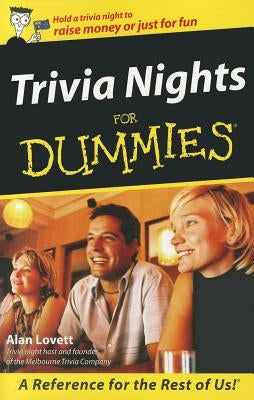 Trivia Nights for Dummies by Lovett, Alan