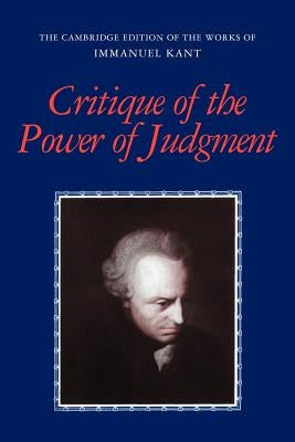 Critique of the Power of Judgment Paperback Cambridge University Press