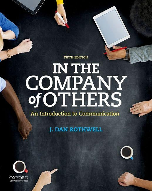 Paperback of "In the Company of Others" communication book by Oxford University Press, showing the front cover.