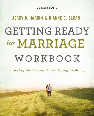 Getting Ready for Marriage workbook by HarperChristian Resources, paperback, featuring a cover with wedding-themed design and guiding questions.