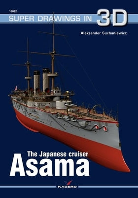The Japanese Cruiser Asama by Suchaniewicz, Aleksander