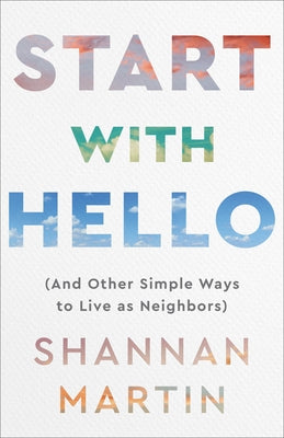 Paperback of "Start with Hello" by Fleming H. Revell Company, showing the book cover with title and author text.